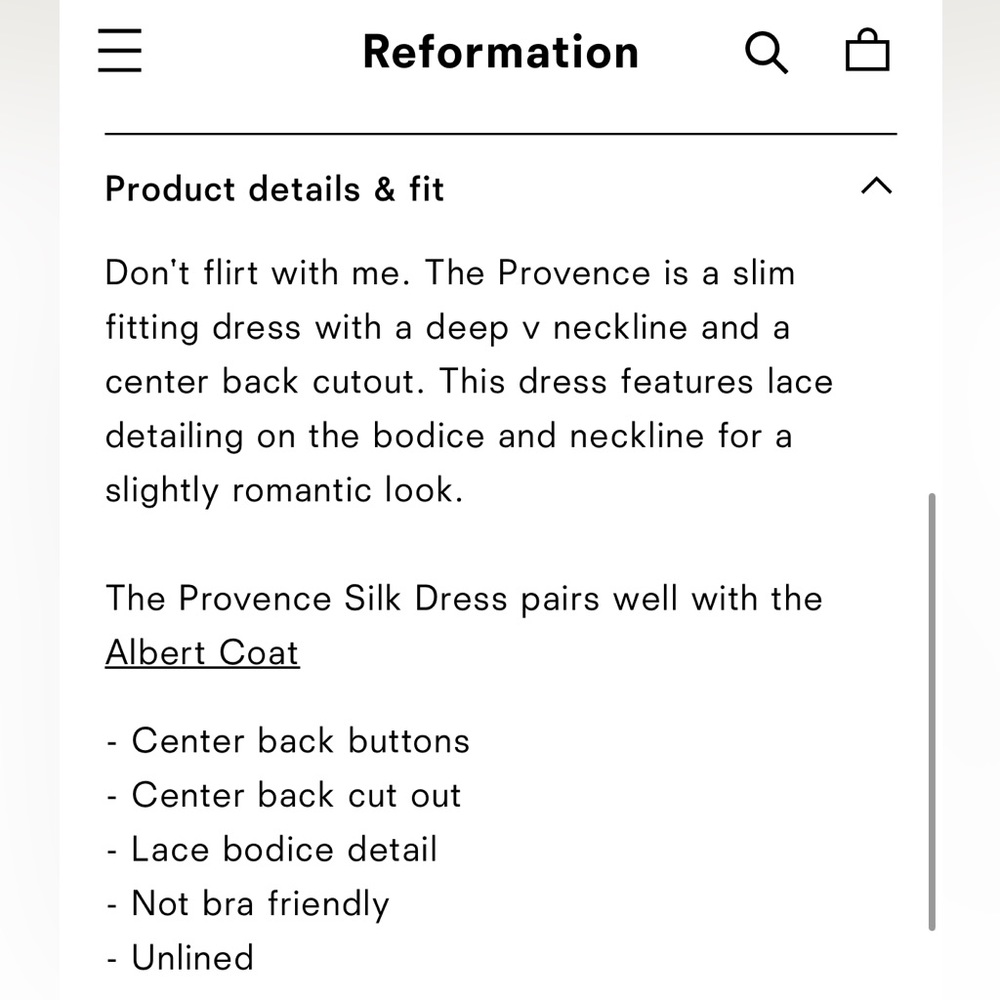 SOLD NWT Reformation Provence Dress Forest XL - Picture 12 of 14